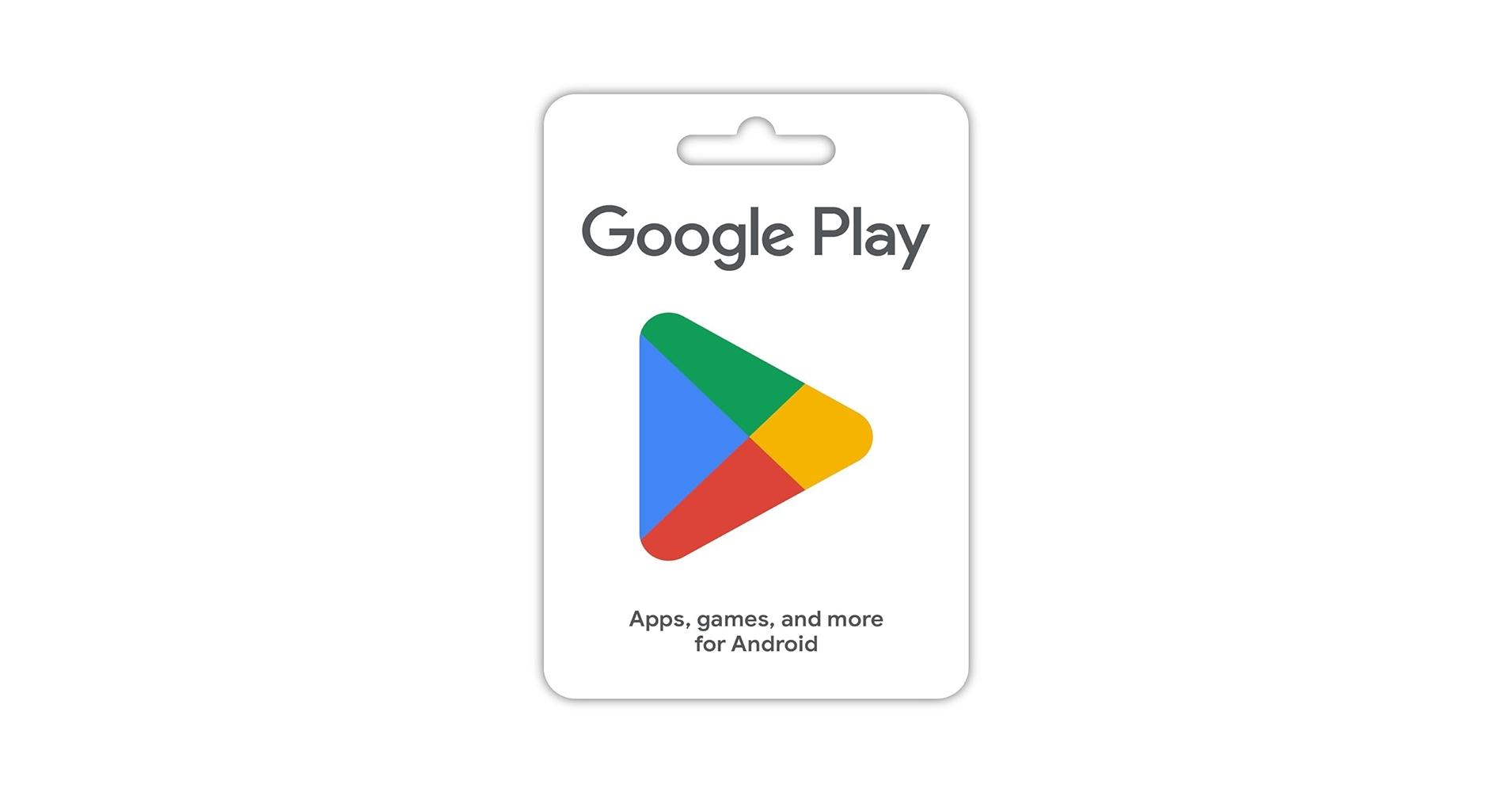 google play 禮物卡